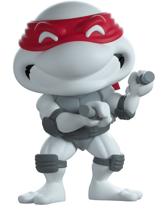 Youtooz x Shopville: Eastman and Laird's Teenage Mutant Ninja Turtles Collection - Michaelangelo Black & White Vinyl Figure [Limited Edition - 1000 Made Only!]