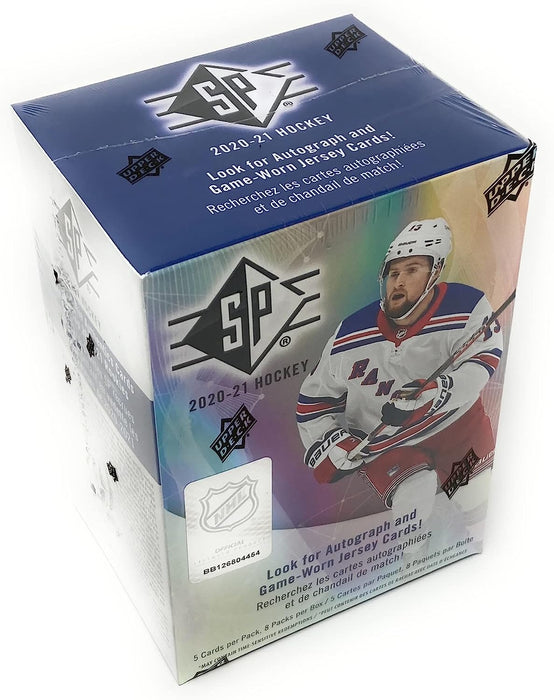 2020/21 Upper Deck SP Hockey Blaster Box - 8 Packs [Card Game, 1+ Players]