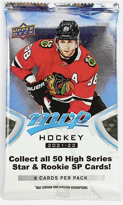 2021-22 Upper Deck MVP Hockey Hobby Box - 20 Packs [Card Game, 1+ Players]