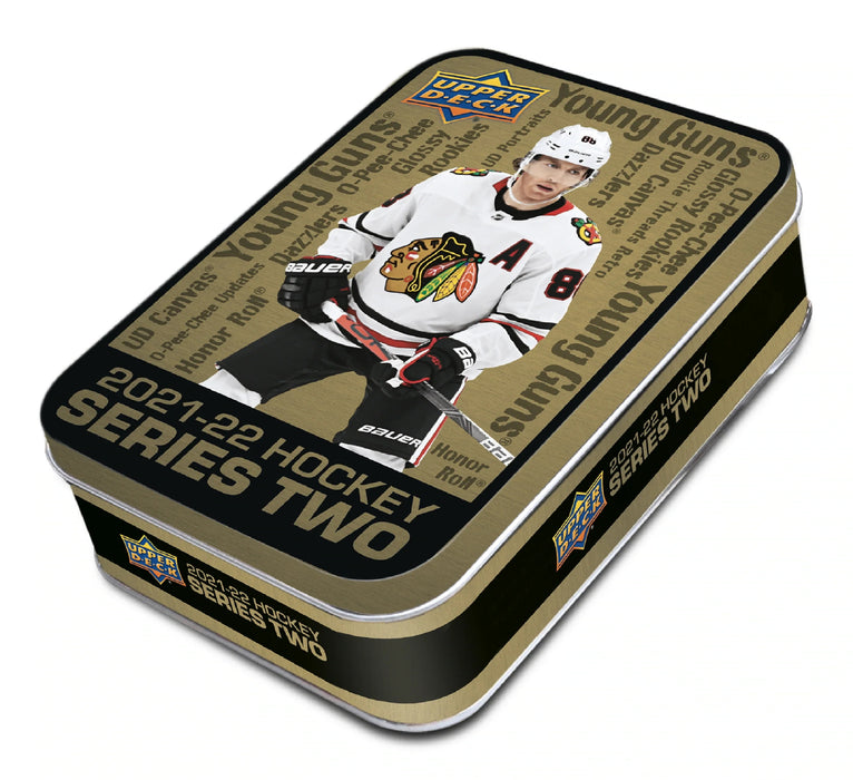 2021-22 Upper Deck Series 2 Hockey Cards Tin [Card Game, 1+ Players]
