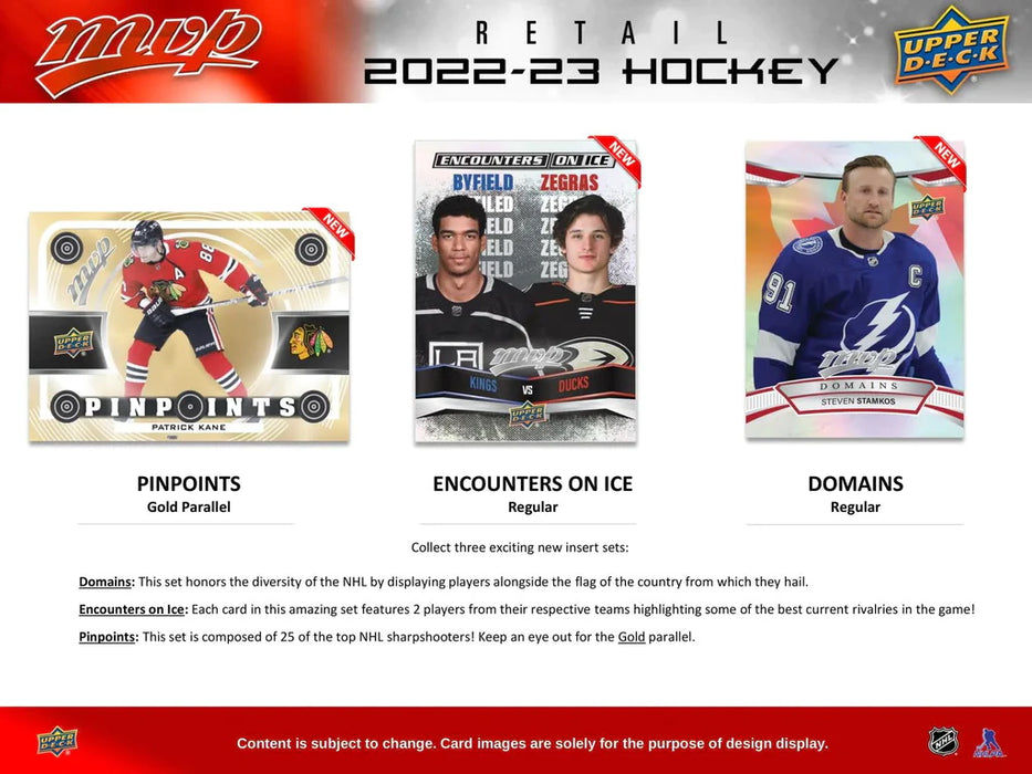 2022-23 Upper Deck MVP Hockey Box Set [Card Game, 1+ Players]