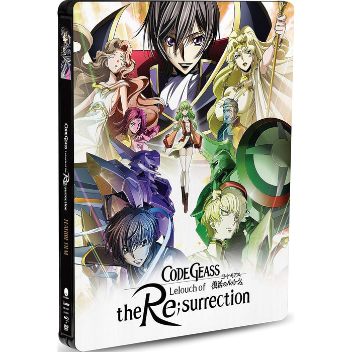 Code Geass: Lelouch of the Re;surrection - Steelbook [Blu-Ray Box Set]
