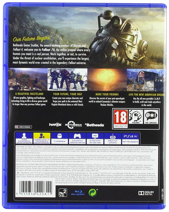 Fallout 76 [PlayStation 4]