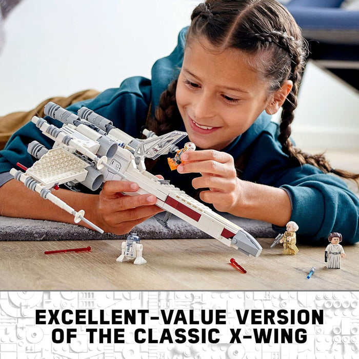 LEGO Star Wars: Luke Skywalker's X-Wing Fighter - 474 Piece Building Kit [LEGO, #75301]