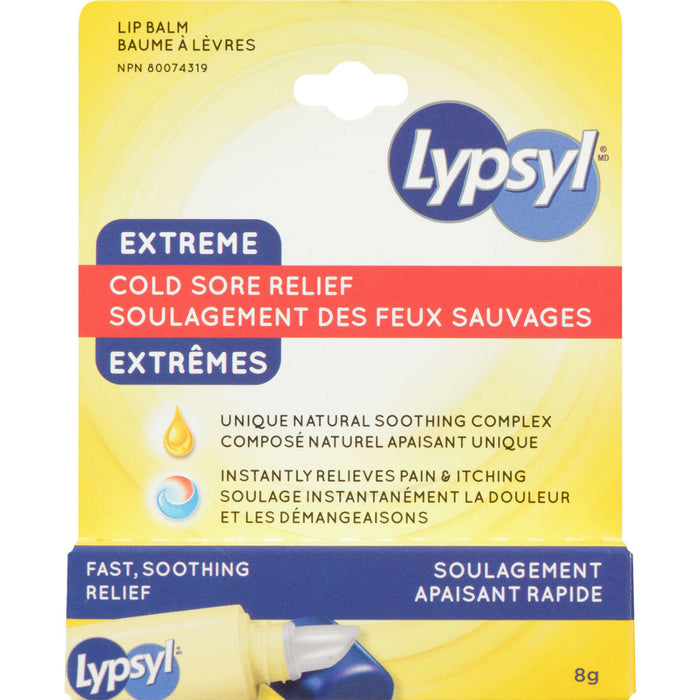 Lypsyl Extreme Cold Sore Relief Lip Balm - 8 mg [Beauty]
