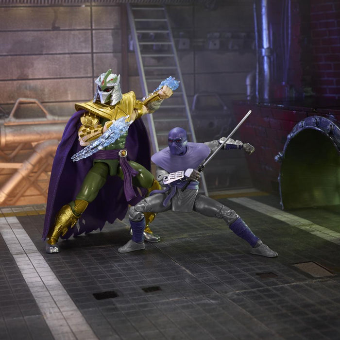 Power Rangers X Teenage Mutant Ninja Turtles Lightning Collection Morphed Shredder [Toys, Ages 4+]