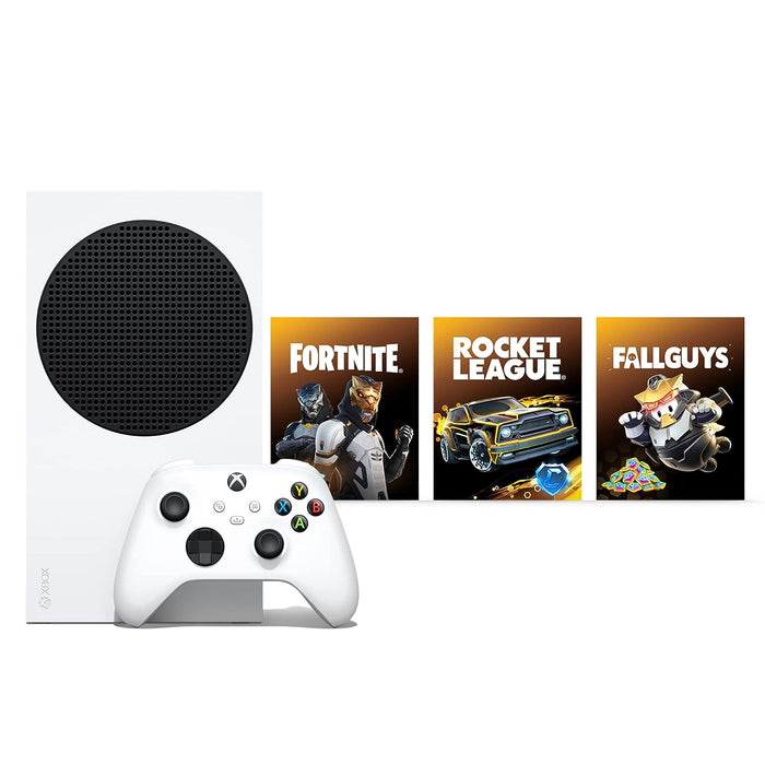 Xbox Series S Console With Fortnite And Rocket League System Bundle