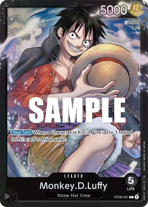 One Piece TCG: Monkey D.Luffy Starter Deck [Card Game, 2 Players]