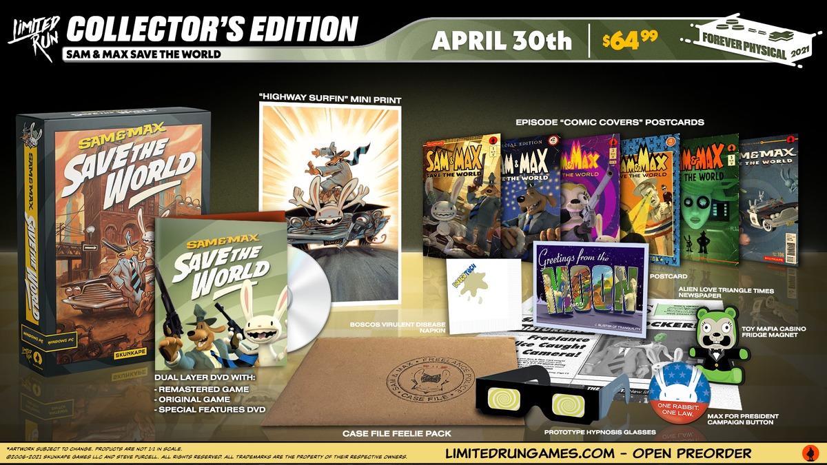 Sam and Max Save The World - Collectors Edition [PC]