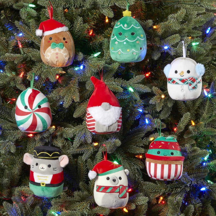 Squishmallows: Ornaments Holiday Classic Collection [Toys, Ages 4+]