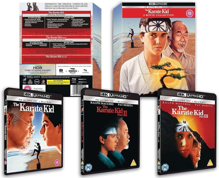 The Karate Kid Collection (4K UHD/Blu-ray Combo) [Blu-Ray]