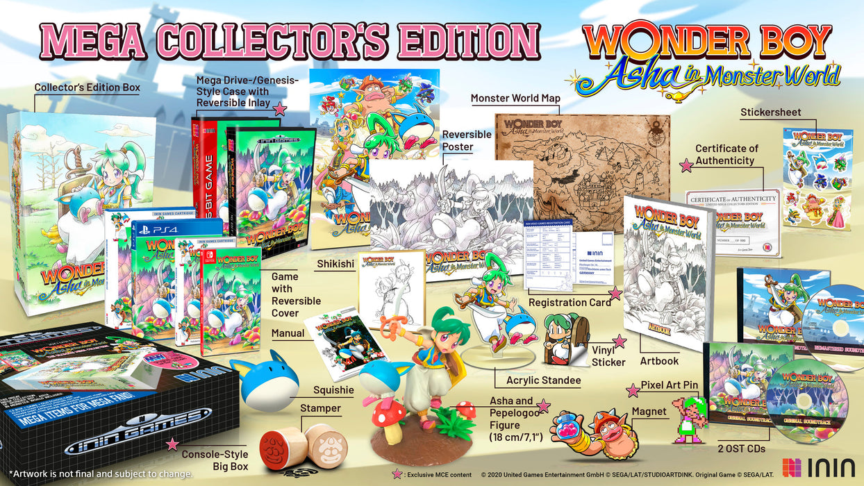 Wonder Boy: Asha in Monster World - Mega Collector's Edition [Nintendo Switch]