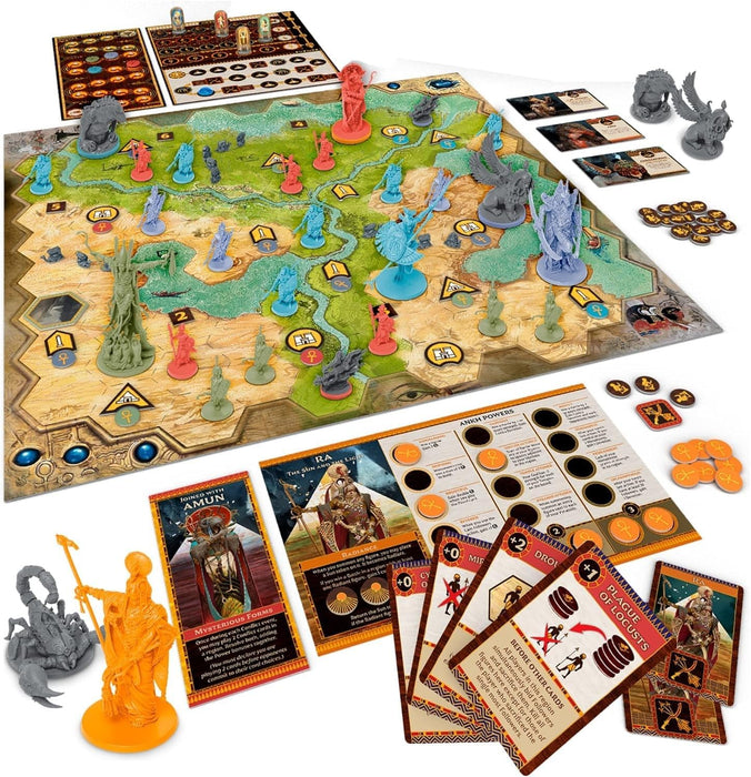 Ankh: Gods of Egypt [Board Game, 2 -5 Players]