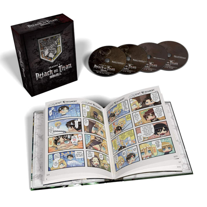 Attack on Titan: Season 3 - Part I - Limited Edition [Blu-Ray Box Set + DVD + Digital]
