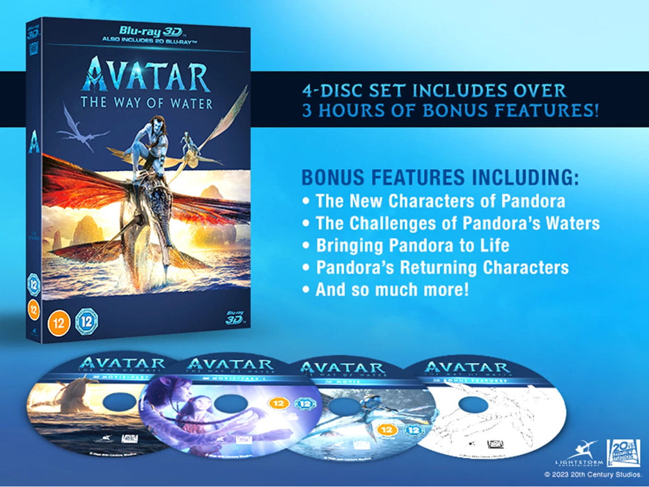 Avatar: The Way of Water [3D + 2D Blu-ray]