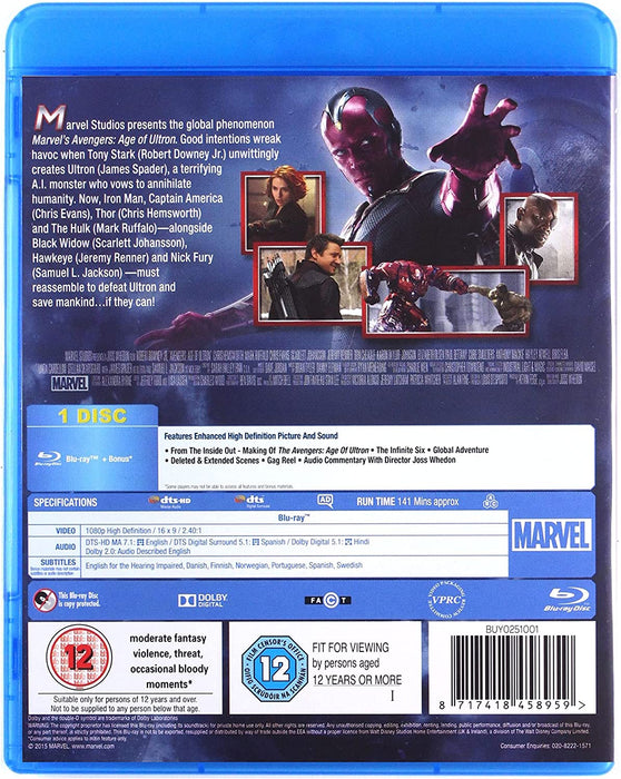 Marvel's Avengers: Age of Ultron [Blu-ray]