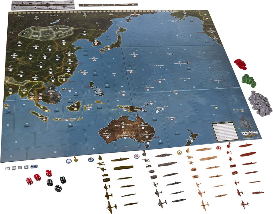 Axis & Allies Pacific 1940 - Second Edition [Board Game, 2-4 Players]