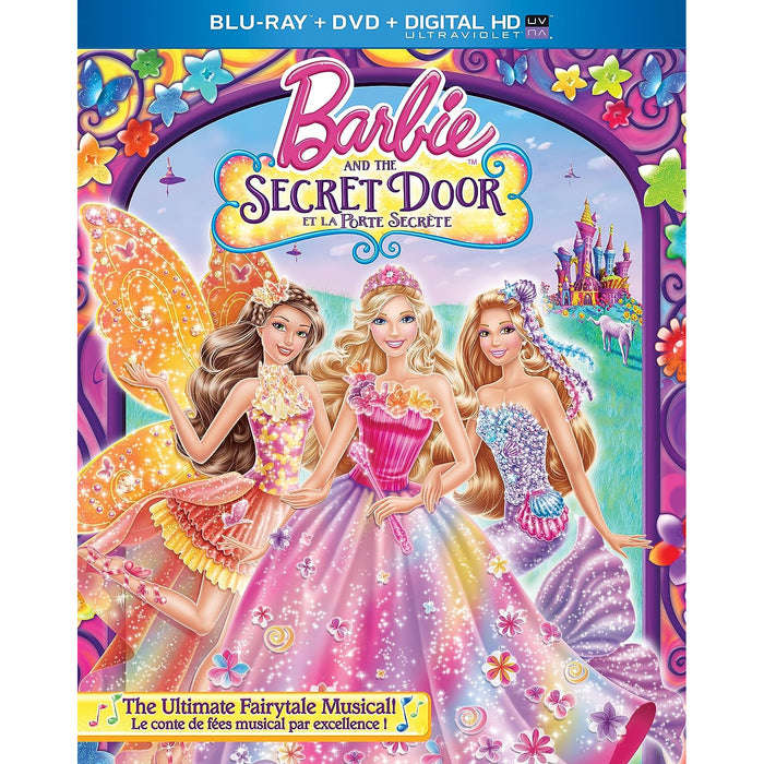 Barbie: And The Secret Door [Blu-ray + DVD + Digital]