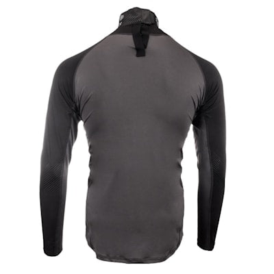 Bauer: Long Sleeve Neckprotect Grey - Youth [Sporting Goods]