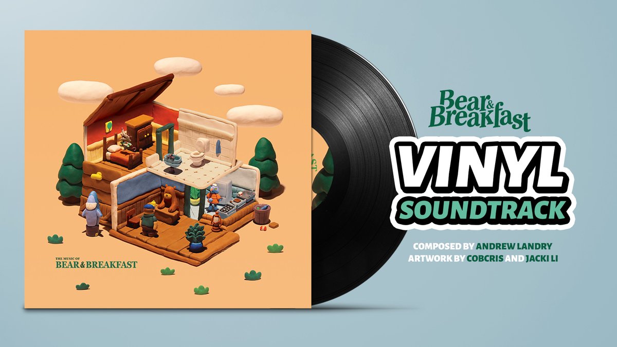 Bear and Breakfast 2xLP Vinyl Soundtrack [Audio Vinyl]