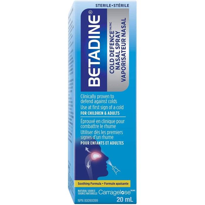 Betadine Cold Defence Nasal Spray - 20 mL [Healthcare]