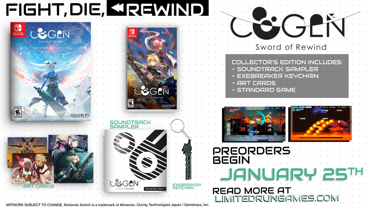 Cogen: Sword of Rewind - Collector's Edition [Nintendo Switch]