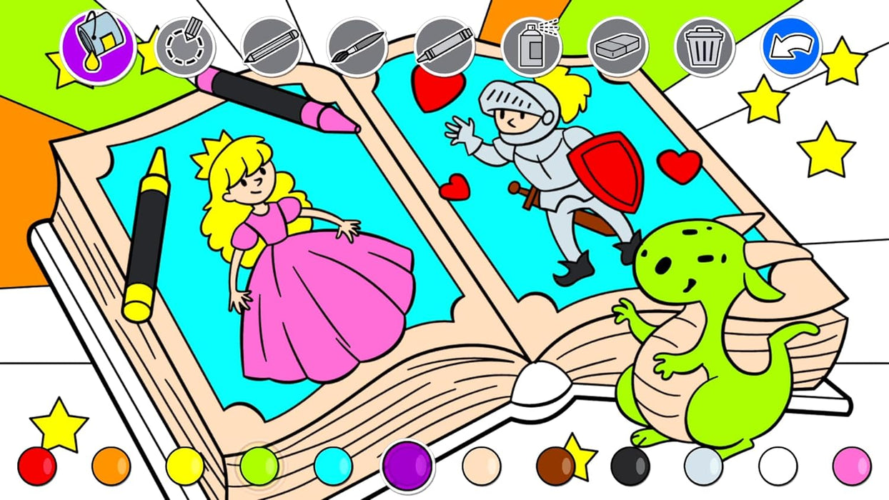Comic Coloring Book - Complete Edition [Nintendo Switch]