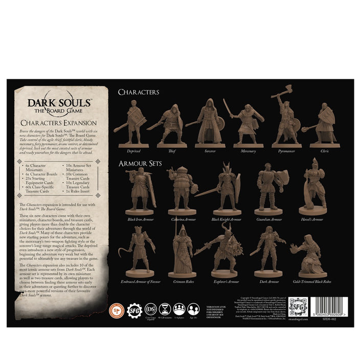Dark Souls: The Board Game - Characters Expansion [Board Game, 1-4 Players]