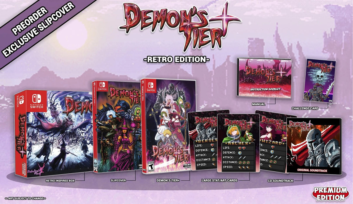 Demon's Tier+ - Retro Edition - Premium Edition #3 [Nintendo Switch]