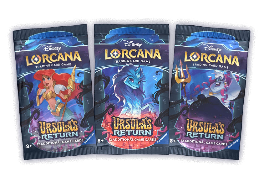 Disney Lorcana Trading Card Game: Ursula's Return Booster Box - 24 packs