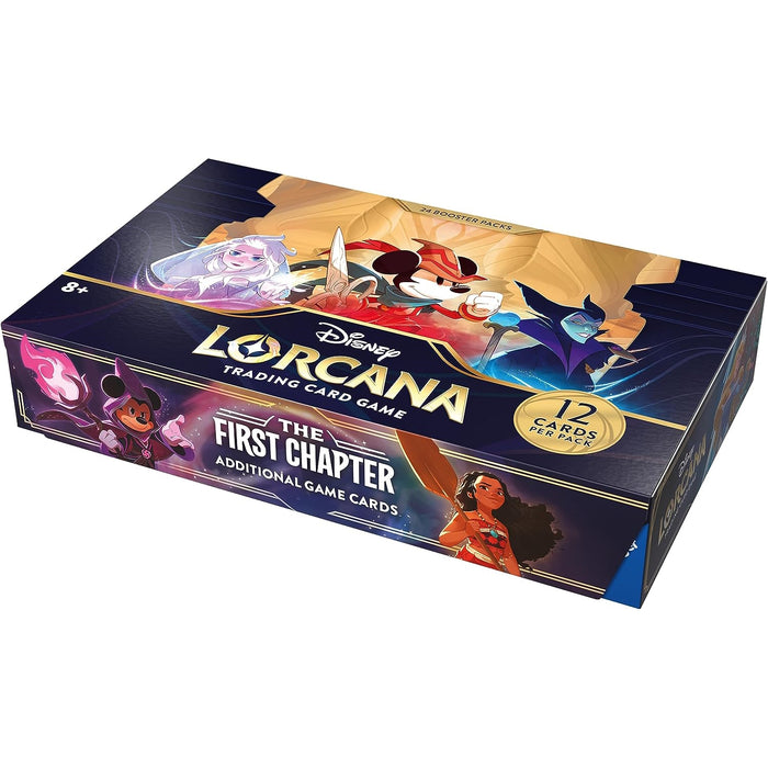 Disney Lorcana Trading Card Game: The First Chapter - 24 packs [Card Game, 2 Players]