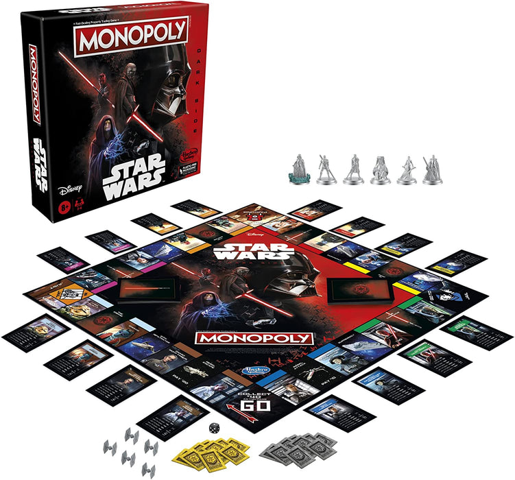 Monopoly: Disney Star Wars - Dark Side Edition [Board Game, 2-5 Players]