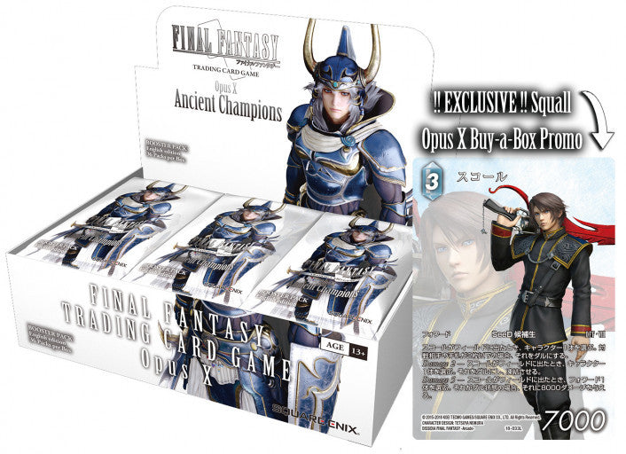 Final Fantasy TCG: Opus X Ancient Champions Booster Box - 36 Packs [Card Game, 2 Players]