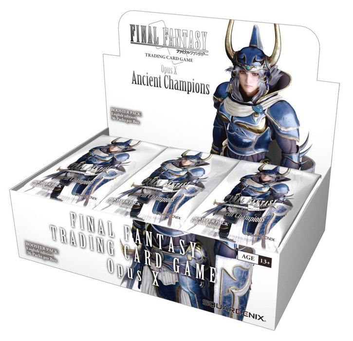 Final Fantasy TCG: Opus X Ancient Champions Booster Box - 36 Packs [Card Game, 2 Players]
