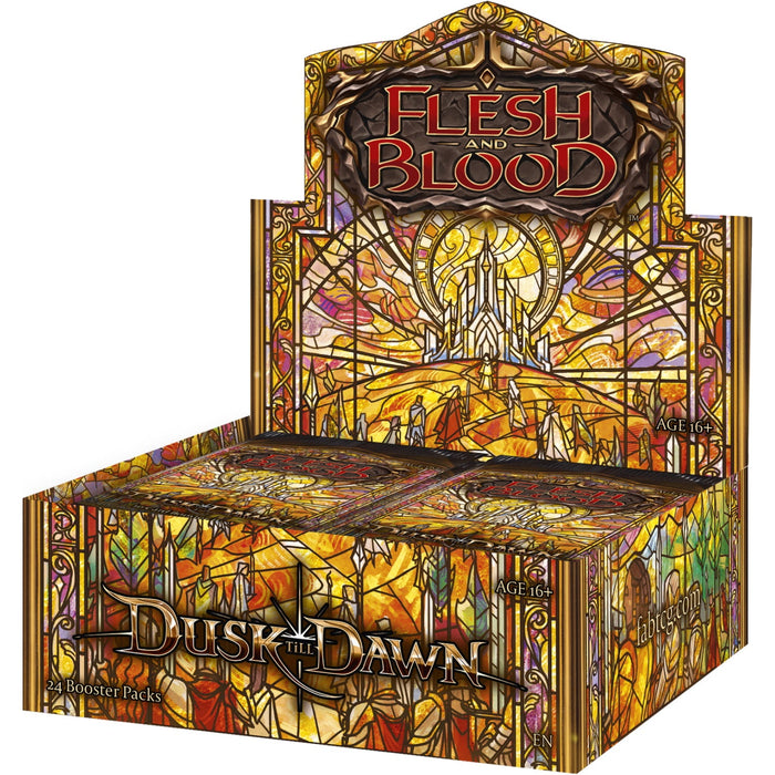 Flesh and Blood TCG: Dusk till Dawn Booster Box - 24 Packs [Card Game, 2 Players]
