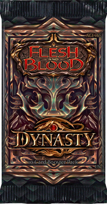 Flesh and Blood TCG: Dynasty Booster Box - 24 Packs [Card Game, 2 Players]