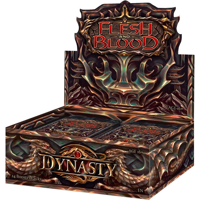 Flesh and Blood TCG: Dynasty Booster Box - 24 Packs [Card Game, 2 Players]