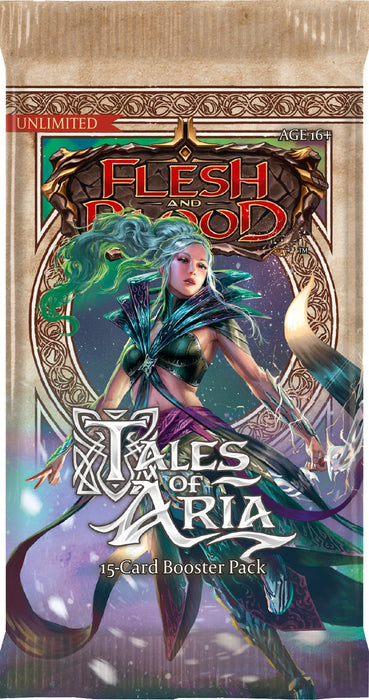 Flesh and Blood TCG: Tales of Aria Booster Box Unlimited Edition - 24 Packs [Card Game, 2 Players]