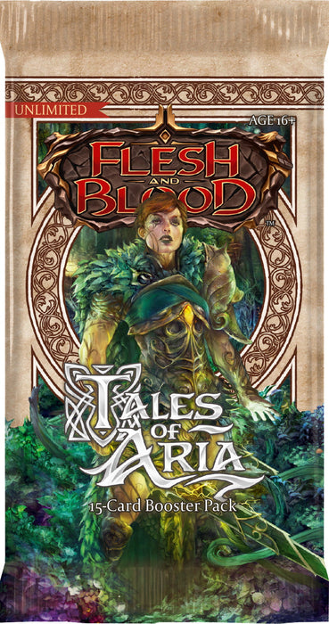 Flesh and Blood TCG: Tales of Aria Booster Box Unlimited Edition - 24 Packs [Card Game, 2 Players]