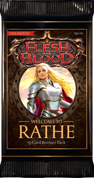 Flesh and Blood TCG: Welcome to Rathe Unlimited Booster Box [Card Game, 2 Players]