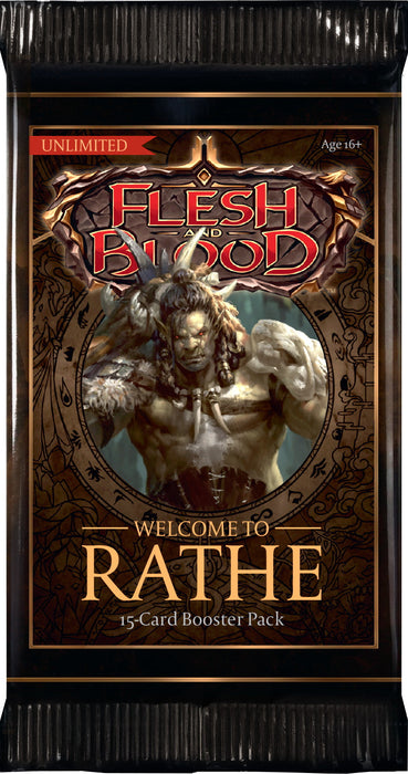 Flesh and Blood TCG: Welcome to Rathe Unlimited Booster Box [Card Game, 2 Players]