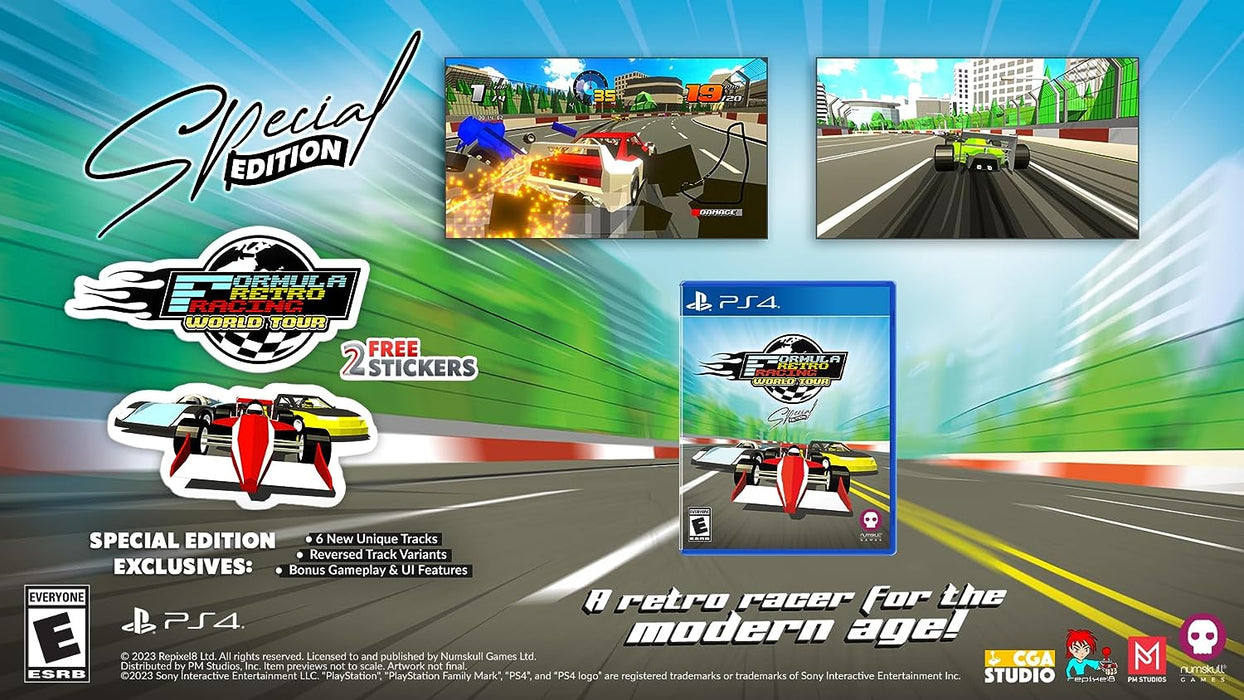 Formula Retro Racing: World Tour – Special Edition [PlayStation 4]