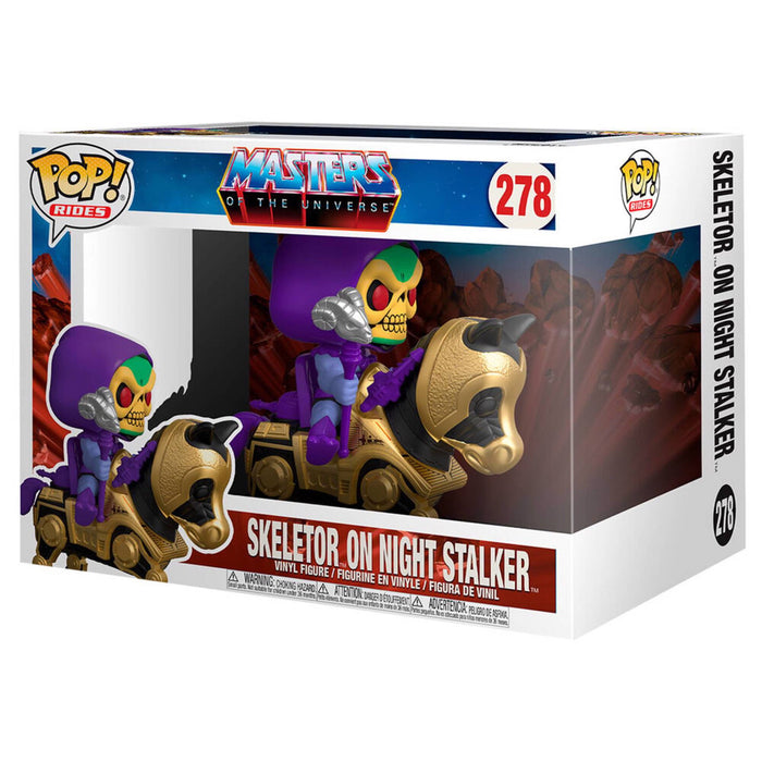 Funko POP! Rides: Masters Of The Universe - Skeletor on Night Stalker Vinyl Figure [Toys, Ages 3+, #278]