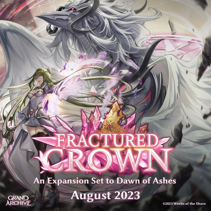Grand Archive TCG: Fractured Crown Booster Box - 20 Packs [Card Game, 2 Players]