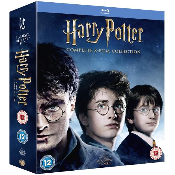 Harry Potter: Complete 8-Film Collection [Blu-Ray Box Set]