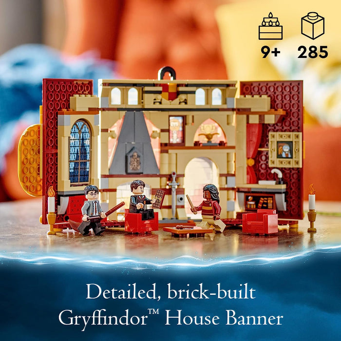 LEGO Harry Potter: Gryffindor House Banner Set - 285 Piece Building Kit [LEGO, #76409]