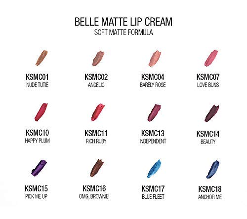 Kiss New York Professional Belle Matte Lip Cream - Beauty - KSMC14 [Beauty]