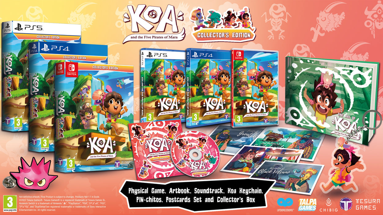 Koa and the Five Pirates of Mara - Collector's Edition [PlayStation 4]