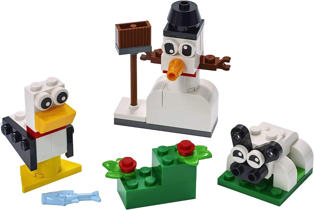 LEGO Classic: Creative White Bricks - 60 Piece Building Kit [LEGO, #11012, Ages 4+]