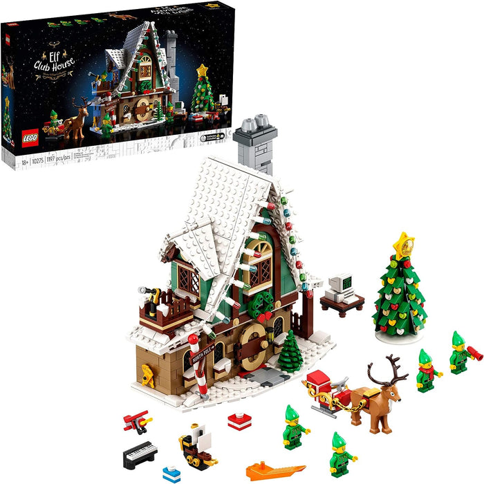 LEGO Elf Club House - 1197 Piece Building Kit #10275